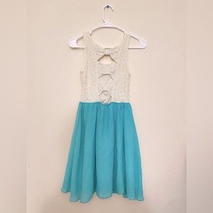 A cute dress with bow